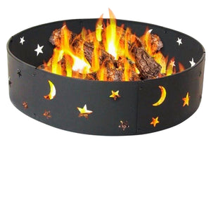 Moon & Stars Fire Pit Ring