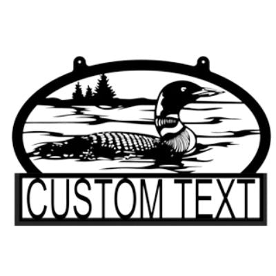 Custom Loon Sign